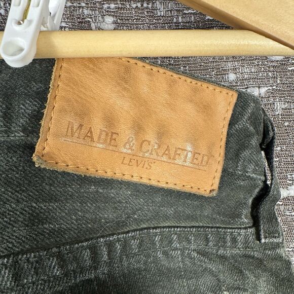 Levi's Made & Crafted Men's Tack Slim Green Jeans Pants W 32 Lot 05081-0098 - Picture 8 of 12